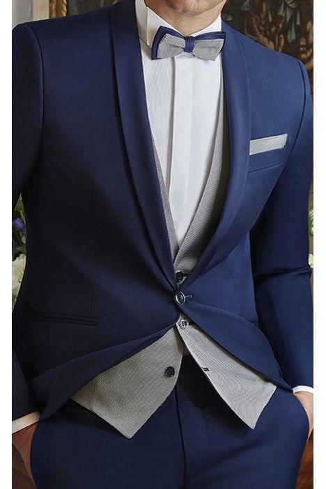 Blue groom suit CEREMONY 21.57.331