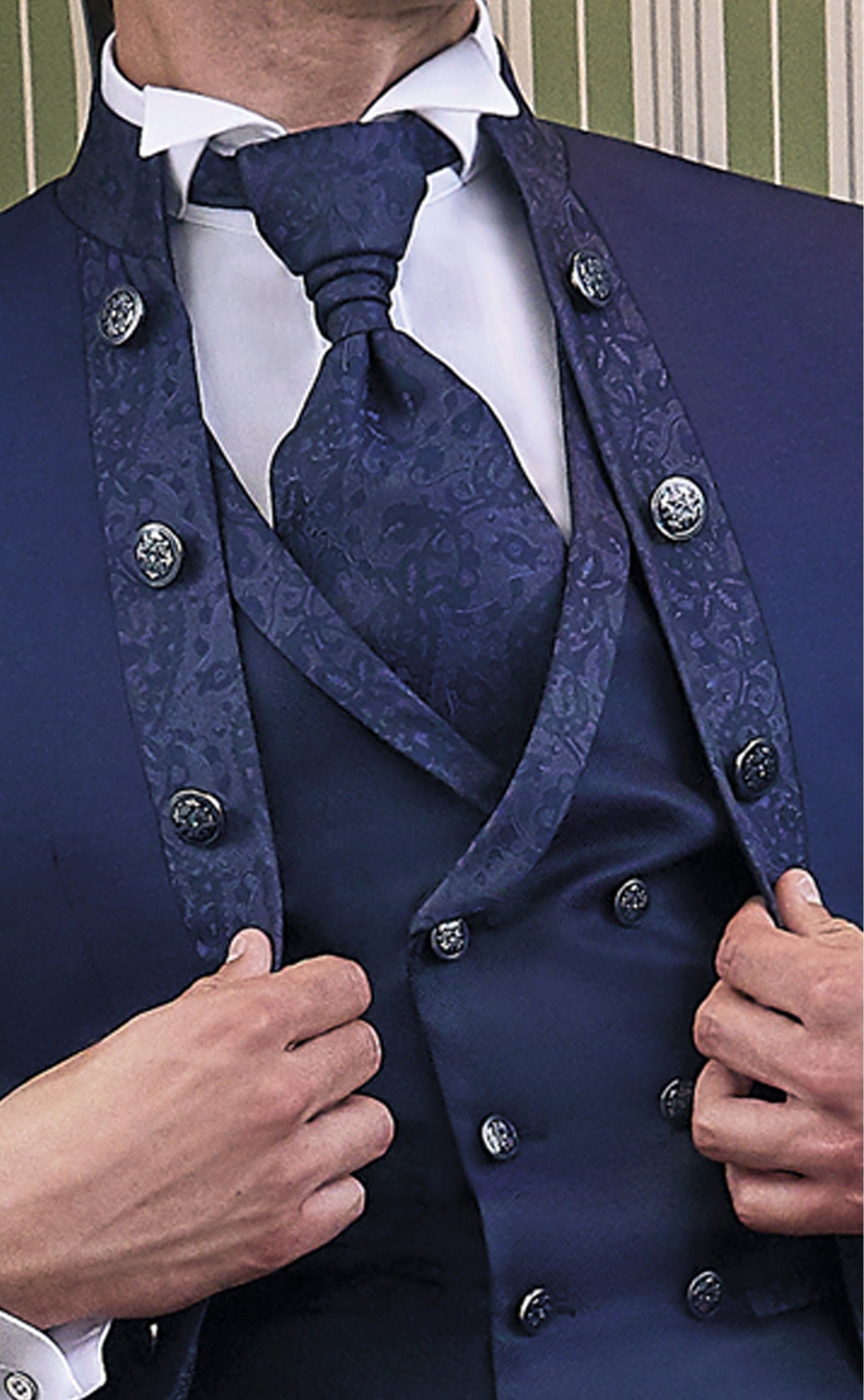 Blue groom suit CEREMONY 22.17.310