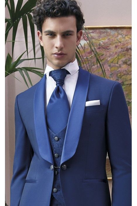 Blue groom suit CEREMONY 22.29.312