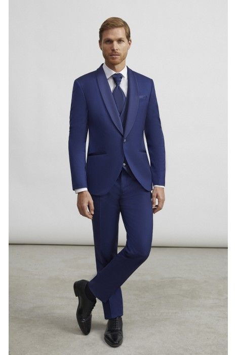 blue groom suit Couture 23.02.310