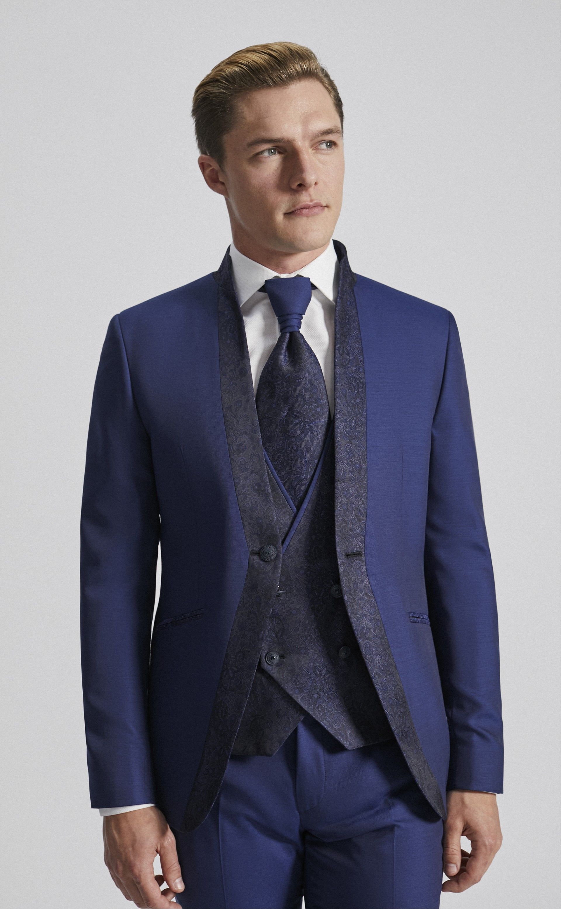 Blue groom suit CEREMONY 24.27.300