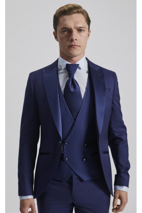 Blue groom suit COUTURE 24.05.311