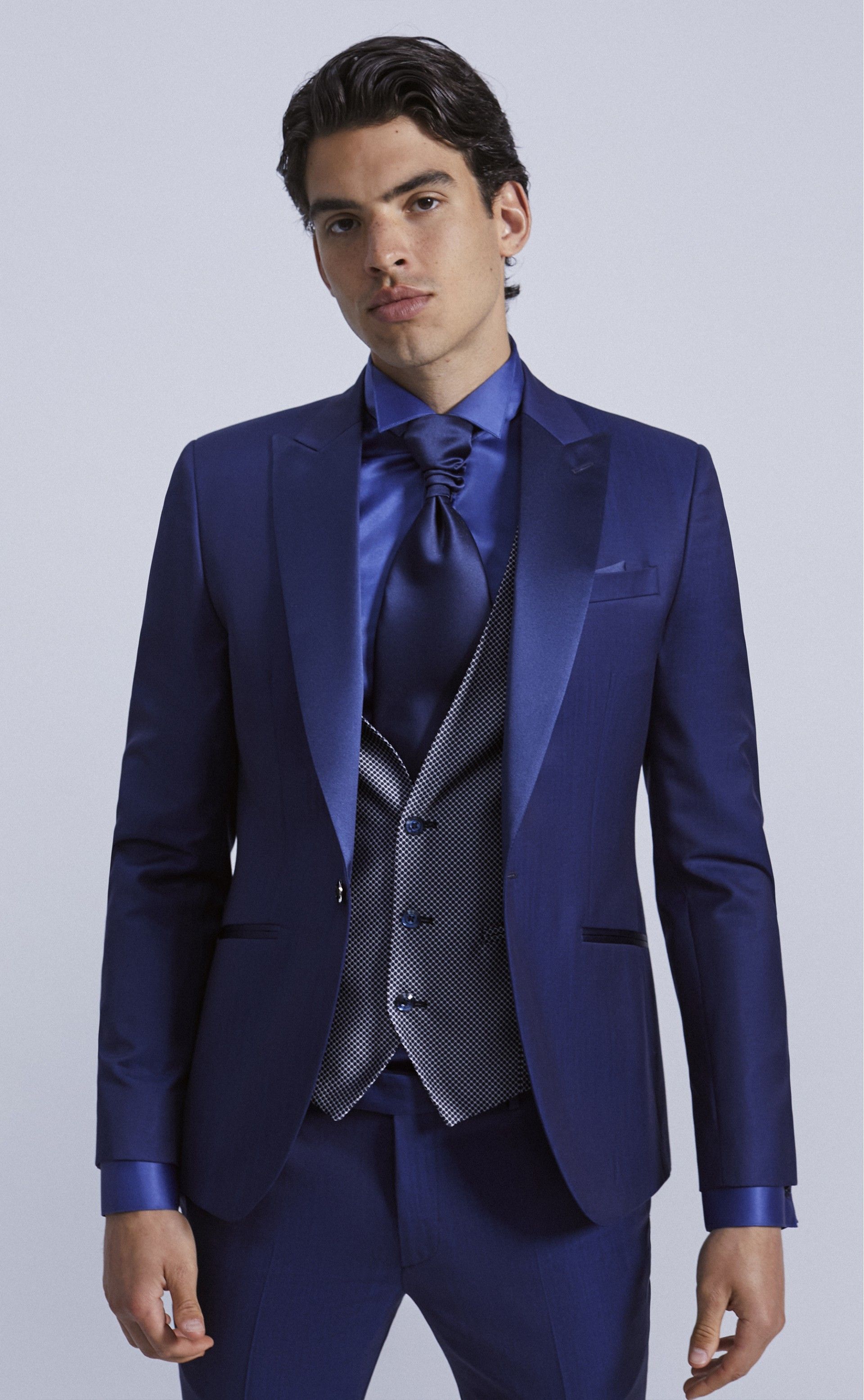 Blue groom suit COUTURE 24.11.341