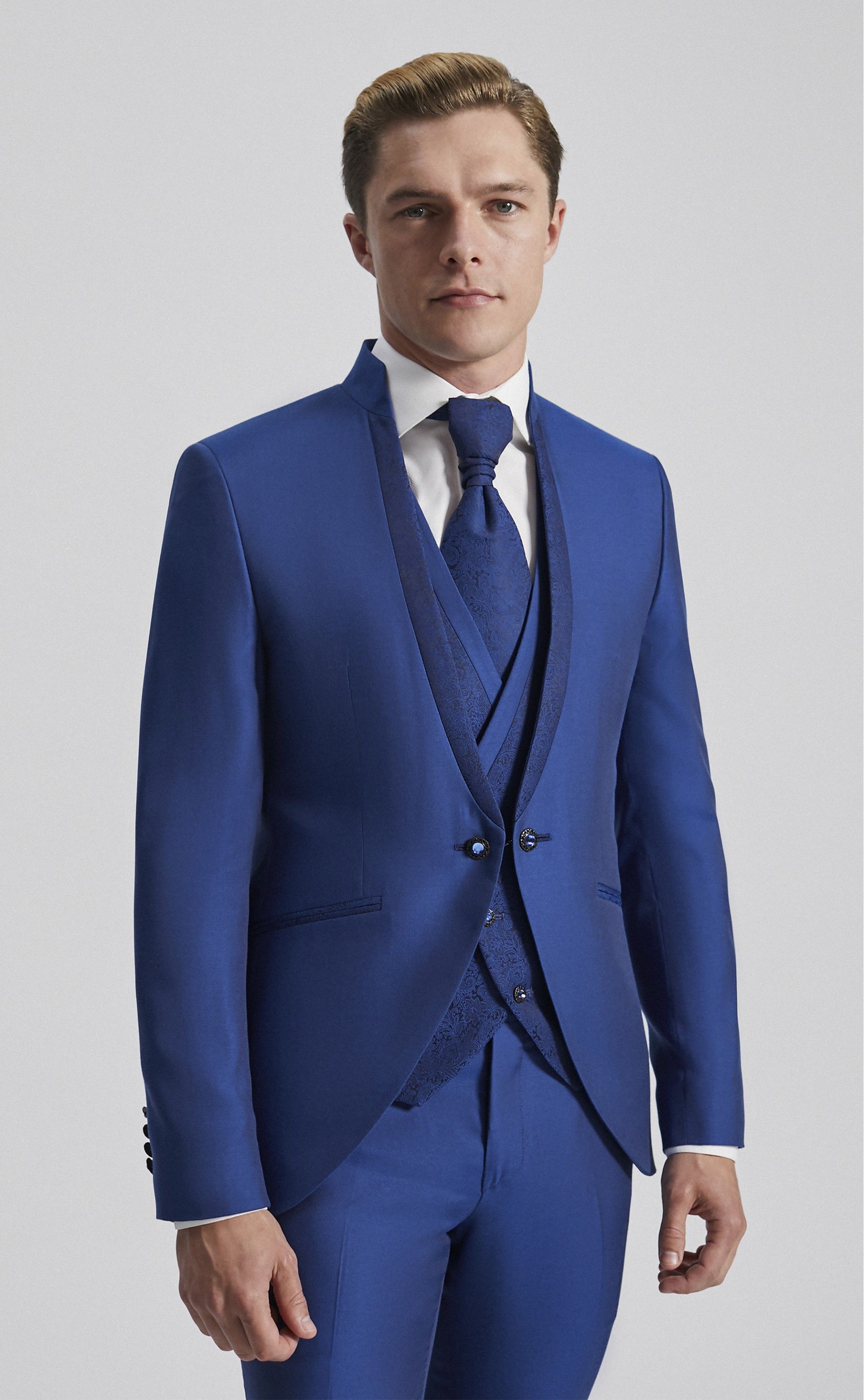 Blue groom suit CEREMONY 24.25.340