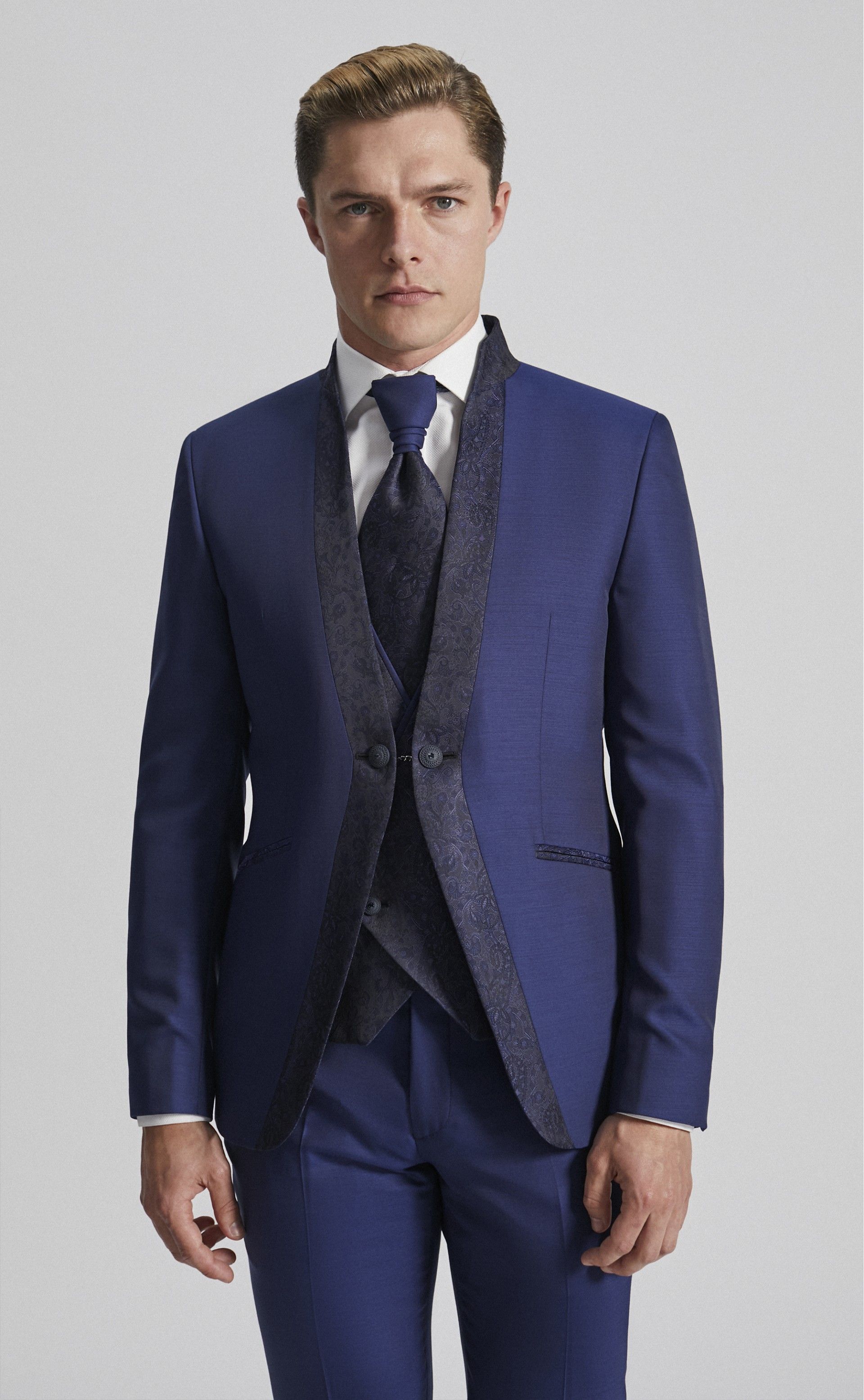 Blue groom suit CEREMONY 24.27.300