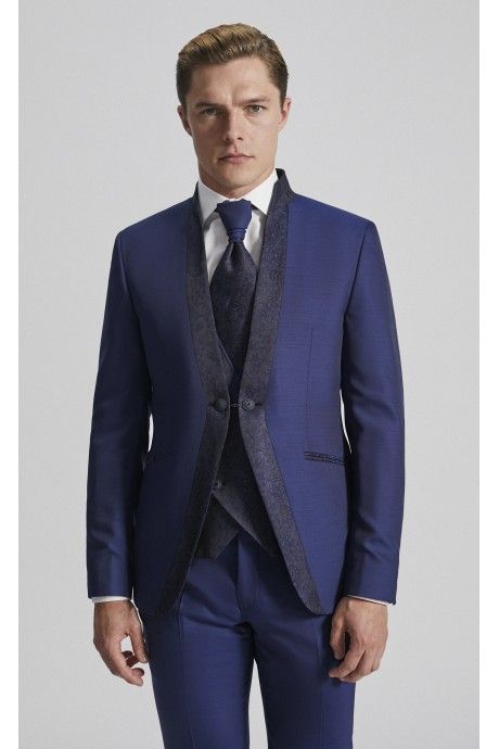 Blue groom suit CEREMONY 24.27.300