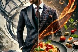 Elegance and Flavor: The Uncanny Parallel Between Thomas Pina Suits and Italian Dishes