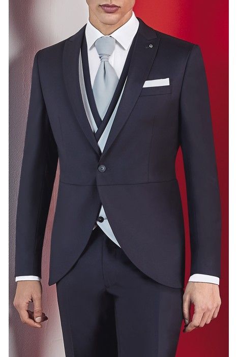 Italian Wool Groom Suit Vitale Barberis Canonico 25.10.30ZA