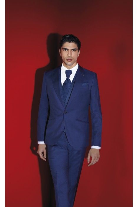 Italian Wool/silk Groom Suit Zignone 25.02.312