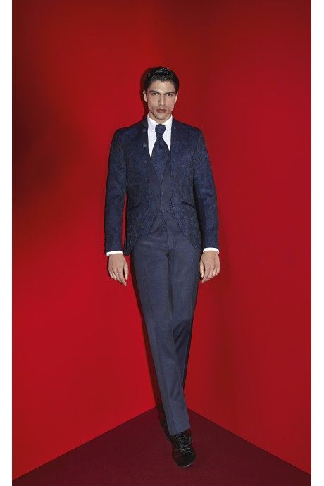 Italian Wool Groom Suit Zignone 25.22.301