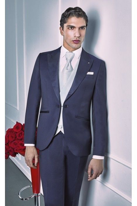 Italian Wool Groom Suit Zignone 25.38.302