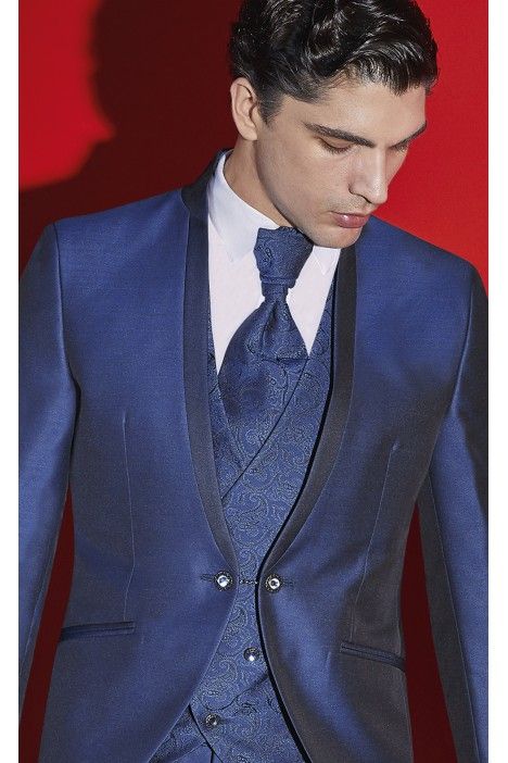 Italian Wool Groom Suit Ballesio Fratelli 25.44.340A