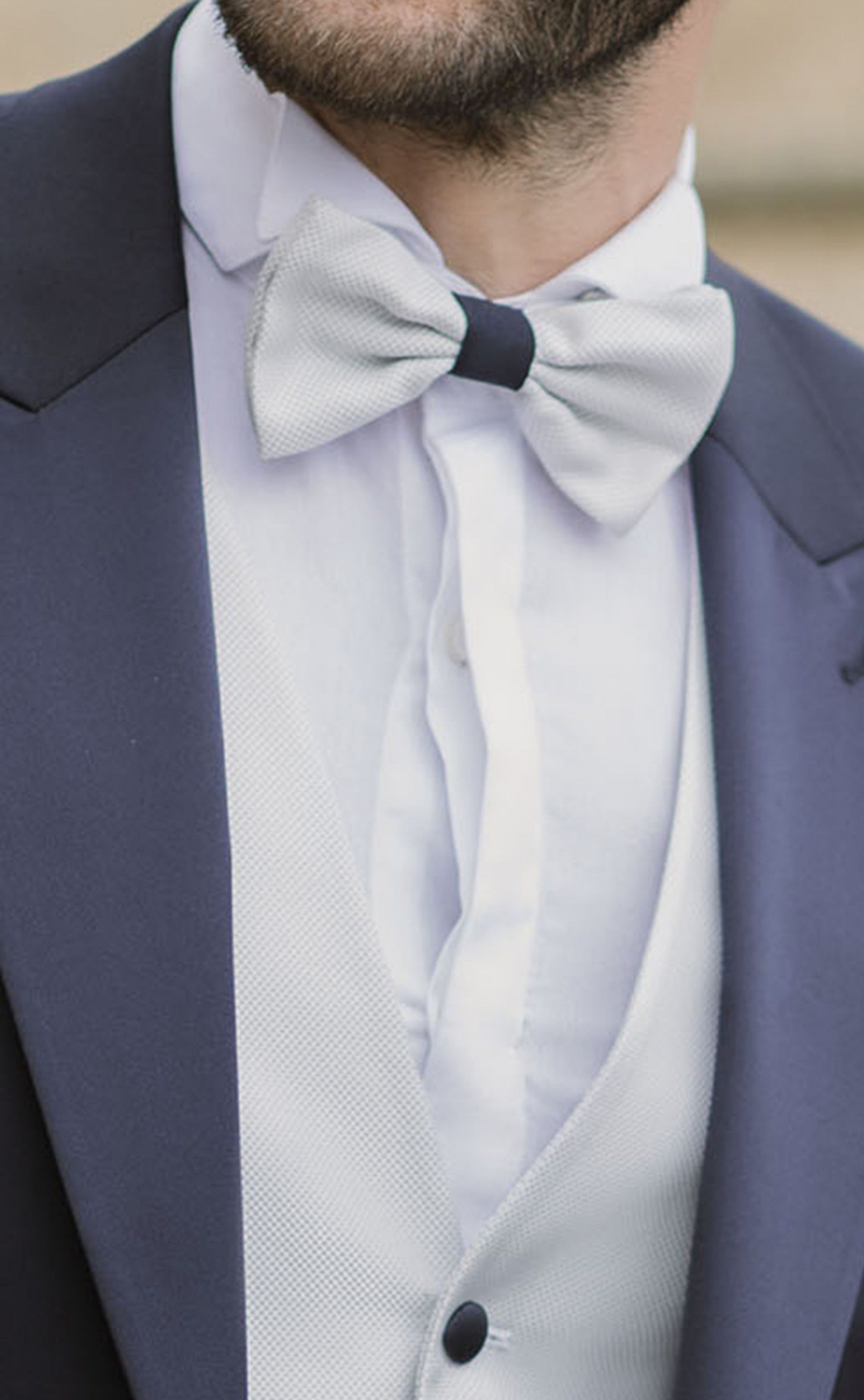 Groom Suit in Dark Blue Wool ? Zignone Fabric 26.22.305