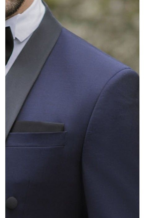 Abito da sposo in lana blu ? Tessuto Zignone 26.24.324 Abito da sposo in lana blu ? Tessuto Zignone 26.24.324