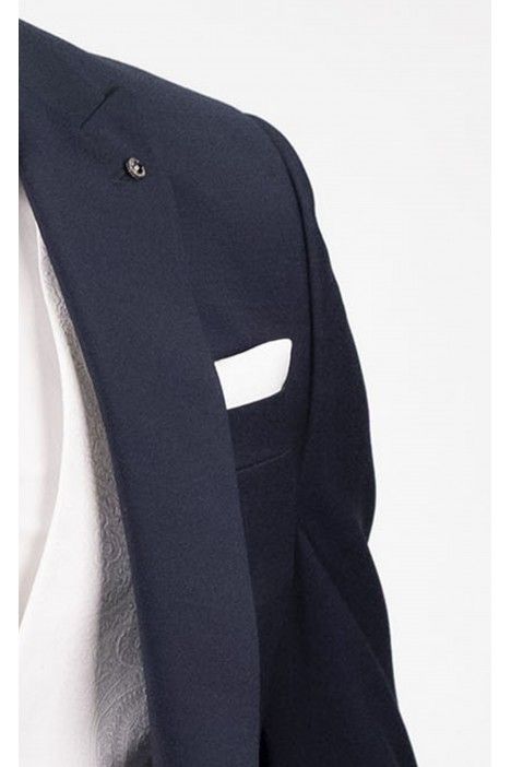 Groom Suit in Wool and Mohair Dark Blue ? Zignone Fabric 26.54.301 Groom Suit in Wool and Mohair Dark Blue ? Zignone Fabric 26.54.301