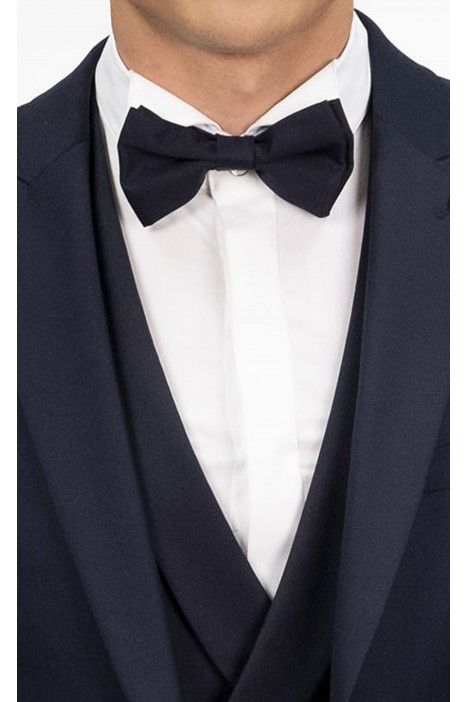 Abito da sposo in lana Super 130's blu scuro ? Tessuto Zignone 26.61.307 Abito da sposo in lana Super 130's blu scuro ? Tessuto Zignone 26.61.307