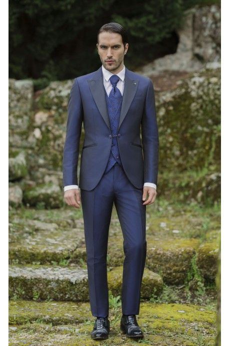 Abito da sposo blu 26.33.310