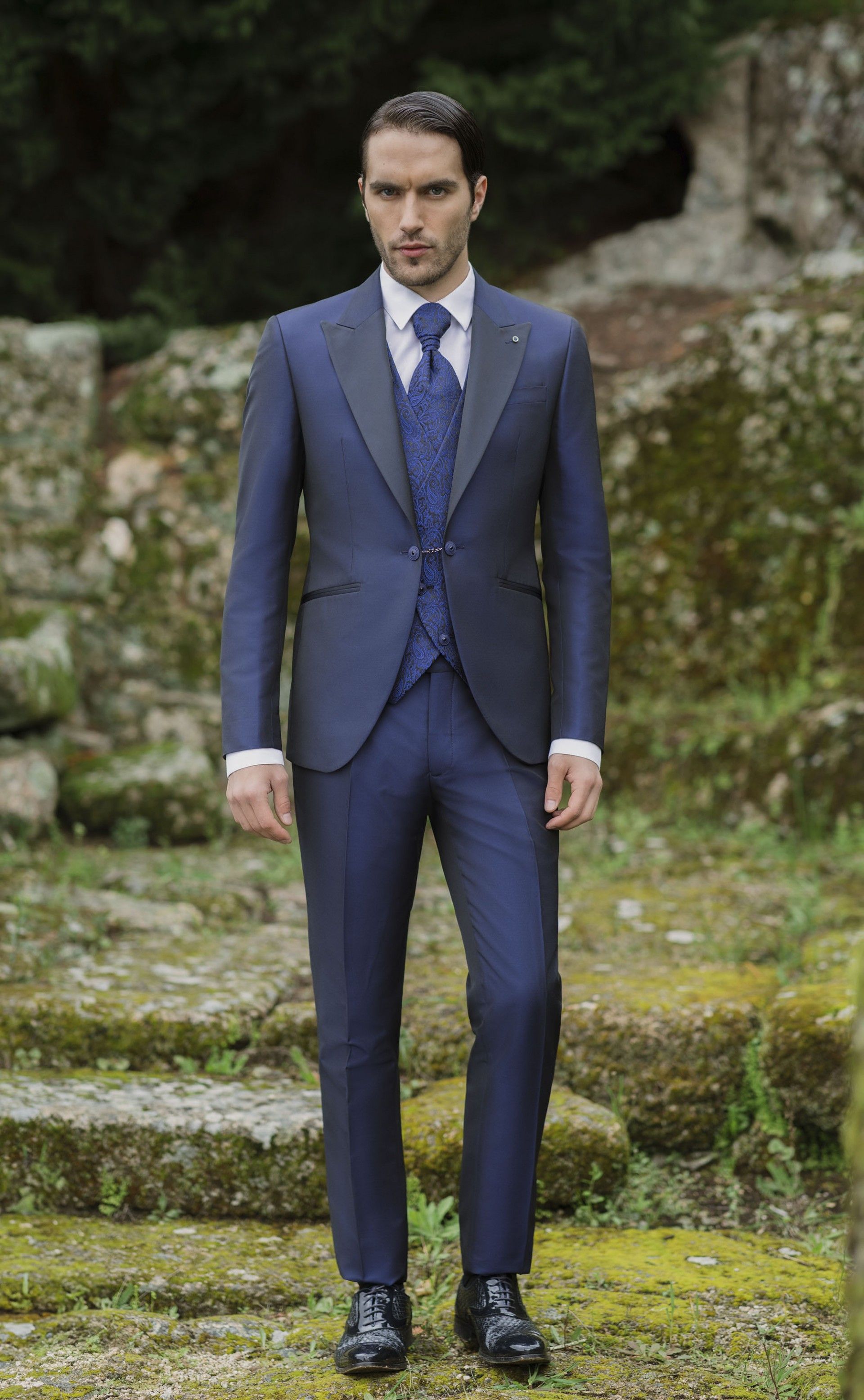 Abito da sposo blu 26.33.310