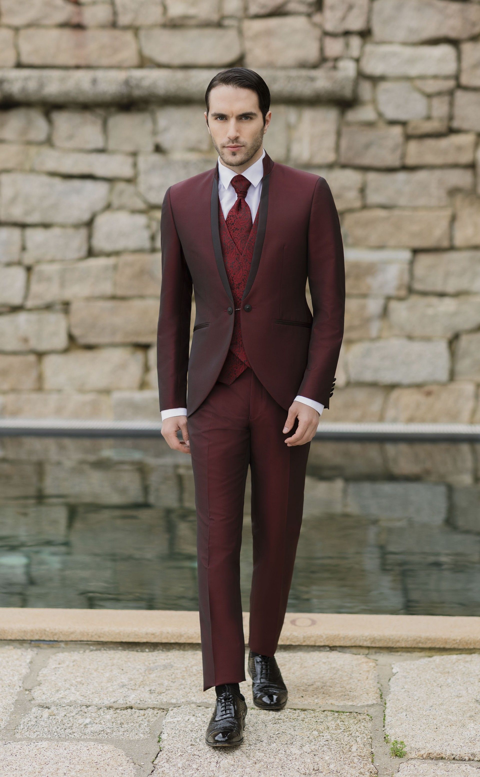 Bordeaux Groom Suit 26.35.500