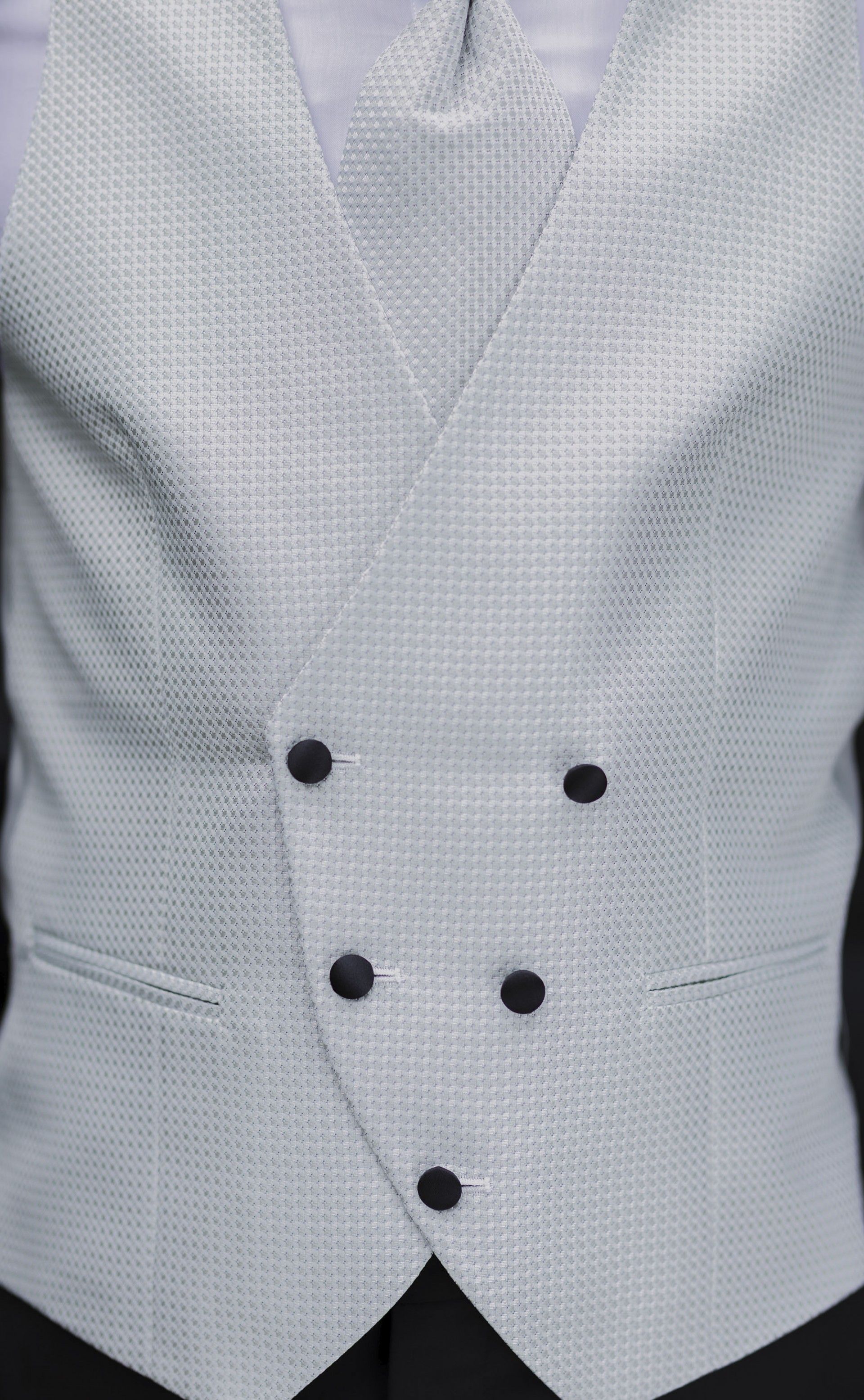 Abito da sposo in lana Super 130's blu scuro ? Tessuto Zignone 26.40.306