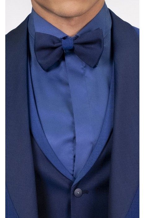 Abito da sposo in lana e mohair blu medio ? Tessuto Vitale Barberis Canonico 26.60.34E Abito da sposo in lana e mohair blu medio ? Tessuto Vitale Barberis Canonico 26.60.34E