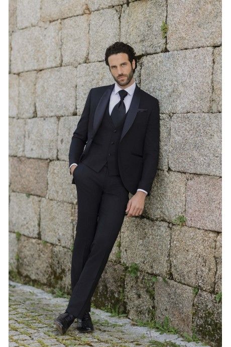 Abito da sposo in lana verde scuro 26.14.300